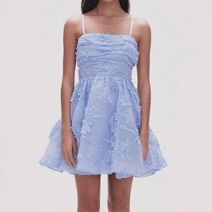 AJE Evangeline Blue Dress